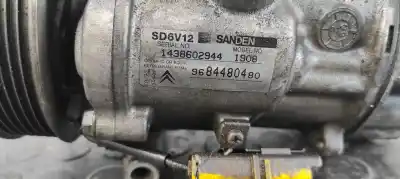 Second-hand car spare part air conditioning compressor for citroen nemo basis oem iam references 9684480480  