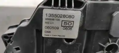 Second-hand car spare part rear left door lock for citroen nemo basis oem iam references 1355028080  