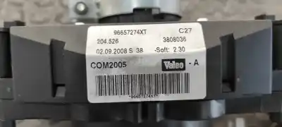 Second-hand car spare part multifunction switch for peugeot 207 confort oem iam references 96657274xt  