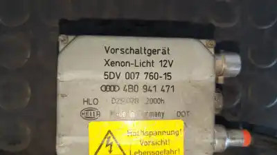 Peça sobressalente para automóvel em segunda mão balastro de xenon por audi a6 berlina (4b2) 2.5 v6 24v tdi referências oem iam 4b0941471  
