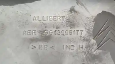 Peça sobressalente para automóvel em segunda mão grelha frontal por citroen c15 d referências oem iam 9612999177  