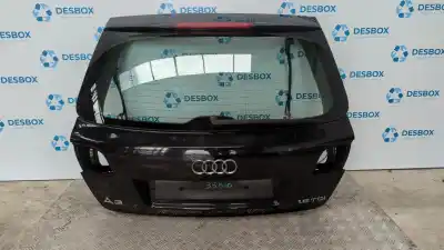 Peça sobressalente para automóvel em segunda mão porta da mala / tampa traseira por audi a3 sportback (8p) 1.6 tdi referências oem iam 