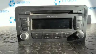Peça sobressalente para automóvel em segunda mão sistema de áudio / rádio cd por audi a3 sportback (8p) 1.6 tdi referências oem iam 8p0035186s