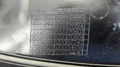 Автозапчасти б/у ручка переднего правого окна за renault trafic combi (ab 4.01) 9 - plazas (l1h1) acristalado. combi corto ссылки oem iam 91168527  