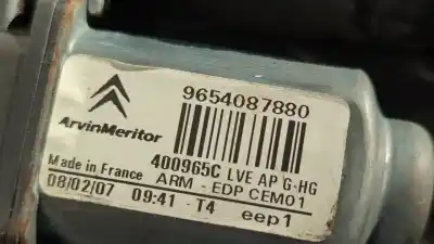 Second-hand car spare part driver left window regulator for citroen c4 picasso cool oem iam references 9654087880  
