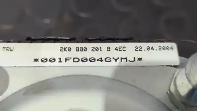 Автозапчасти б/у передняя левая подушка безопасности за volkswagen caddy ka/kb (2k) 2.0 sdi ссылки oem iam 2k0880201b  