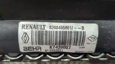 Автозапчастина б/у водяний радіатор для renault kangoo express (fw0/1_) 1.5 dci (fw0a. fw0b) посилання на oem iam 8200455801b  