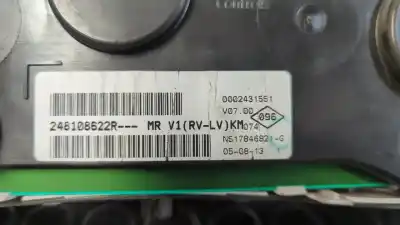 Peça sobressalente para automóvel em segunda mão quadrante por dacia dokker ambiance referências oem iam 248108622r  