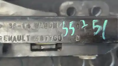 Second-hand car spare part support / sliding door guide for renault kangoo furgón professional oem iam references 497760  