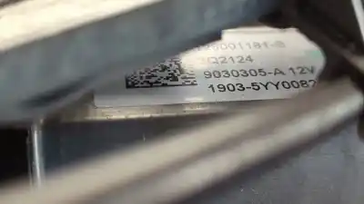 Second-hand car spare part driver left window regulator for renault kangoo furgón professional oem iam references 128001181b  