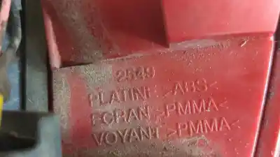 Second-hand car spare part left tailgate light for citroen c5 break 2.2 hdi fap cat (4hx / dw12ed4) oem iam references 2549  