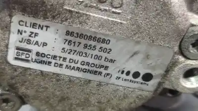 Second-hand car spare part steering pump for citroen c5 break 2.2 hdi fap cat (4hx / dw12ed4) oem iam references 9636086680  