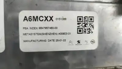 Second-hand car spare part electronic module for citroen e-c4 100kw shine oem iam references 9847957480  