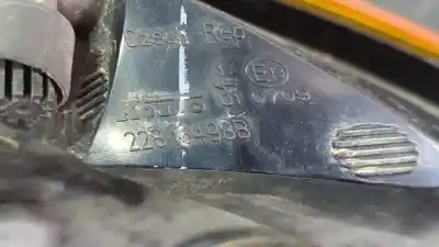 Second-hand car spare part front left headlight for renault grand modus authentique oem iam references 22816498b  