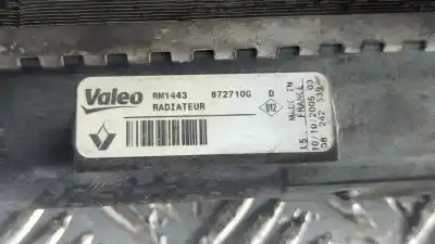 Автозапчастина б/у водяний радіатор для nissan interstar mod. 04 (x70) 2.5 dci diesel cat посилання на oem iam 872710g  