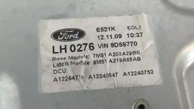 Peça sobressalente para automóvel em segunda mão elevador de vidros dianteira esquerda por ford focus lim. (cb4) titanium referências oem iam 4m51a045h17a  