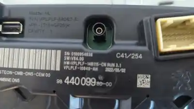 Second-hand car spare part dashboard for citroen e-c4 100kw shine oem iam references 9844009980  