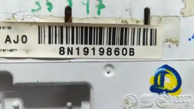 Peça sobressalente para automóvel em segunda mão quadrante por audi tt (8n3/8n9) 1.8 20v turbo referências oem iam 8n1919860b  
