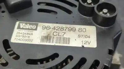 Second-hand car spare part alternator for peugeot 206 berlina quicksilver oem iam references 9642879980  
