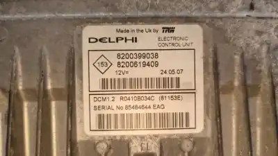 Second-hand car spare part ecu engine control for renault grand modus authentique oem iam references   