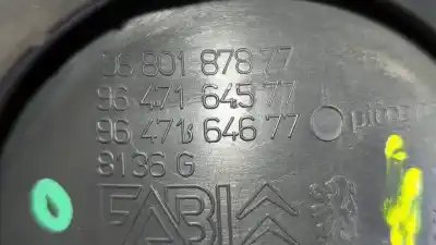 Second-hand car spare part interior left front handle for citroen c3 1.4 oem iam references 9680637477  