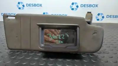Second-hand car spare part right sunshade for audi a3 (8l) 1.9 tdi attraction oem iam references 3b0857552  