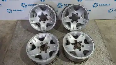 Автозапчасти б/у комплект колес за ssangyong musso 2.9 d ссылки oem iam 