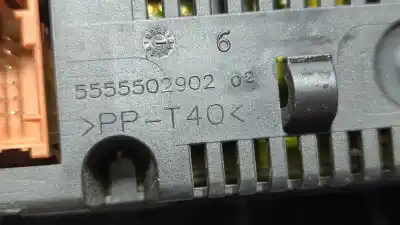 Second-hand car spare part multifunction display for peugeot 308 confort oem iam references 5555502902  