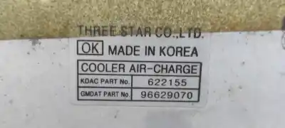 Peça sobressalente para automóvel em segunda mão intercooler por chevrolet captiva 2.0 vcdi lt referências oem iam 96629070  