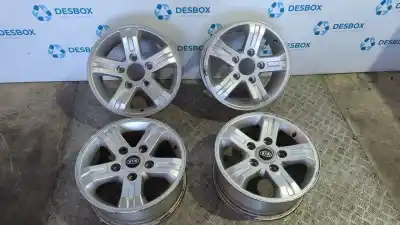 Second-hand car spare part rims set for kia sorento 2.5 crdi concept oem iam references 