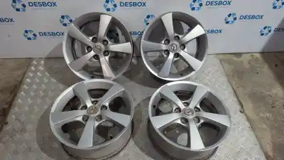 Peça sobressalente para automóvel em segunda mão jogo de jantes por mazda 3 berlina (bk) 1.6 cd diesel cat referências oem iam 
