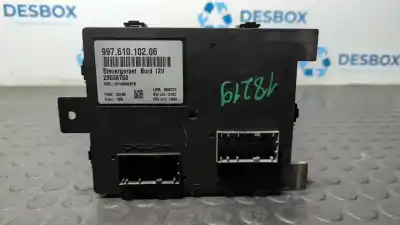 Second-hand car spare part comfort module for porsche boxster (tipo 987) básico oem iam references 99761010206