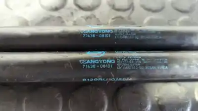 Second-hand car spare part tailgate gas strut for ssangyong rexton 2.9 turbodiesel cat oem iam references 7143608101  