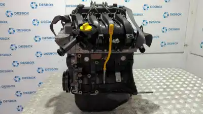 Second-hand car spare part complete engine for renault clio iv (bh_) 1.2 16v oem iam references d4f d740  