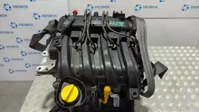 Second-hand car spare part complete engine for renault clio iv (bh_) 1.2 16v oem iam references d4f d740  