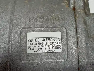 Автозапчастина б/у компресор кондиционера для ford c-max (cb3) 1.6 tdci посилання на oem iam 4472807070  