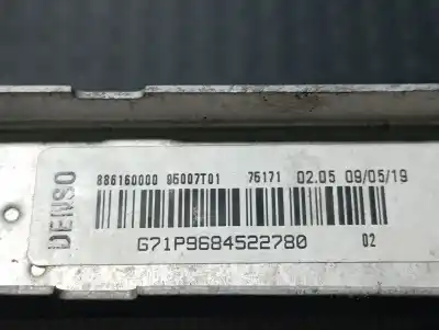 Автозапчастина б/у водяний радіатор для citroen c3 / c3 origin iii (sx) 1.2 puretech 82 посилання на oem iam 88616000  