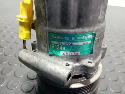 Peça sobressalente para automóvel em segunda mão compressor de ar condicionado a/a a/c por citroen c2 by loeb referências oem iam 9655191680  