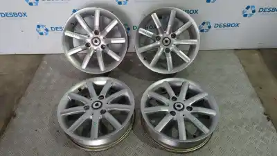 Second-hand car spare part rims set for smart cabrio pulse oem iam references 1701663