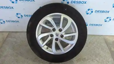 Peça sobressalente para automóvel em segunda mão jogo de jantes por renault scenic iii 1.2 tce referências oem iam 403000787r  