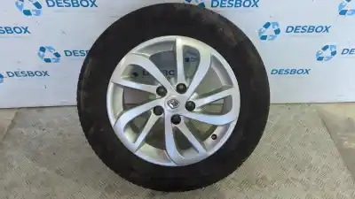 Peça sobressalente para automóvel em segunda mão jogo de jantes por renault scenic iii 1.2 tce referências oem iam 403000787r  