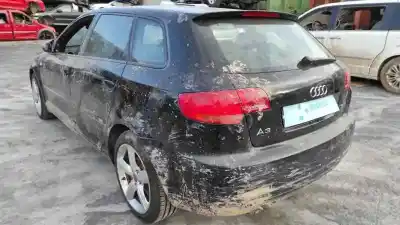 Second-hand car spare part tailgate for audi a3 sportback (8p) 1.9 tdi oem iam references 