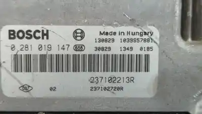 Автозапчастина б/у ебу контролер двигуна для dacia dokker ambiance посилання на oem iam 237102213r  