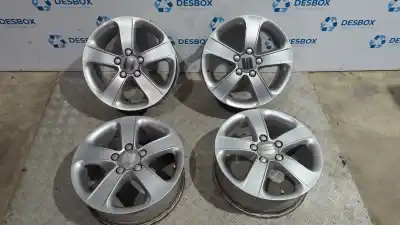Pièce détachée automobile d'occasion JEU DE JANTES pour SEAT LEON (1P1) 1.9 TDI Références OEM IAM 5P0601025F  