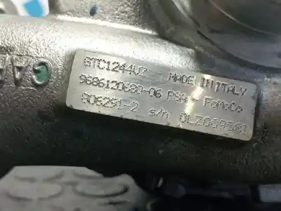 Peça sobressalente para automóvel em segunda mão turbocompresor por ford focus turn. iii1.6 tdci referências oem iam 968612068006  