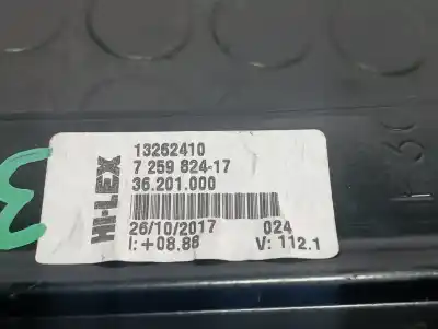 Автозапчасти б/у регулятор стекла переднего правого за bmw serie 3 lim. (f30) 318d ссылки oem iam 725982417  