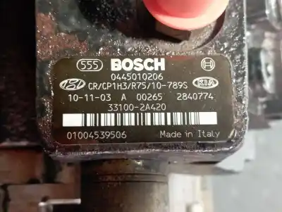 Peça sobressalente para automóvel em segunda mão bomba de injeção por hyundai ix35 1.6 crdi referências oem iam 045010206  