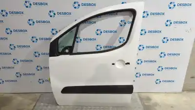 Pièce détachée automobile d'occasion PORTE AVANT GAUCHE pour PEUGEOT PARTNER (S2) 1.6 16V HDi Références OEM IAM   