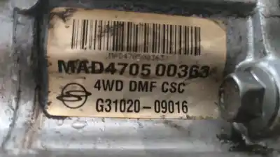 Автозапчастина б/у коробка передач для ssangyong kyron d20dt посилання на oem iam g3102009016  