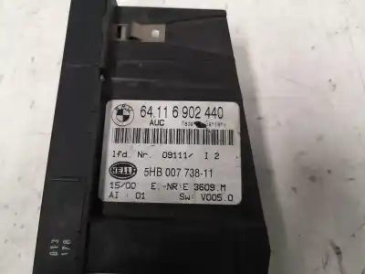 Peça sobressalente para automóvel em segunda mão comando de sofagem (chauffage / ar condicionado) por bmw serie 3 touring (e46) * referências oem iam 6902440 5hb00773811 